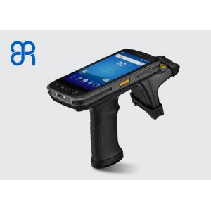 China 4G WiFi Bluetooth Connection UHF Mobile RFID Reader , Data Collection RFID Handset supplier