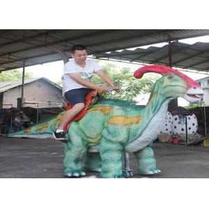 China Coin Operated Walking Dinosaur Rides Waterproof For Kids Amusement Park supplier