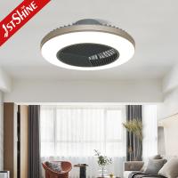 China Smart App Control LED Invisible Ceiling Fan For Bedroom 20 Inch 27W on sale