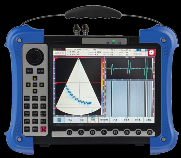 Multifunction NDT Phased Array Flaw Detector with 128-Transmitter