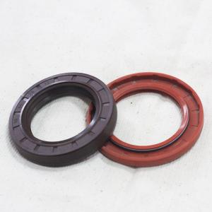 China High Temperature FKM Brown Thread Double Lip Rotary Oil Seal for All Industries Made wholesale