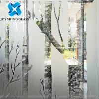 China Two Side Coated Acid Etched Glass 4mm 5mm 6mm 8mm Anti-slip for Office / Bathroom on sale