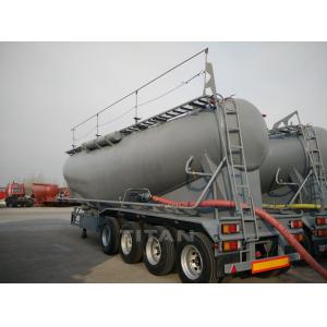 TITAN VEHICLE 4 axle big capacity bulk powder goods tanker cheap bulk cement trailer for sale