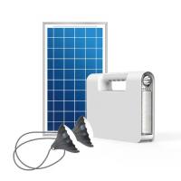 China Solar Power Generation Device 80Wh Portable Solar Power Station PV Energy Storage System With Lighting Lamp on sale