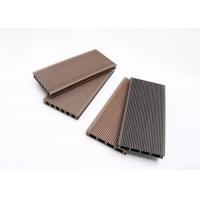 China Wood Plastic Composite Wood Exterior Wall Panel WPC Wall Cladding PE Co Extrusion on sale