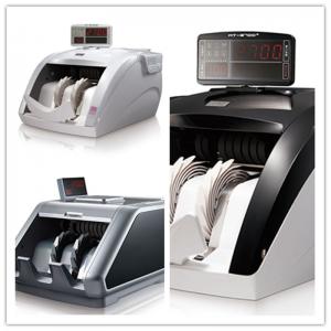 China RUB CAD CLP YER MOP MVR NAD Money Value For Fake Money Banknote Counter Cash Counter Machine With Detector supplier