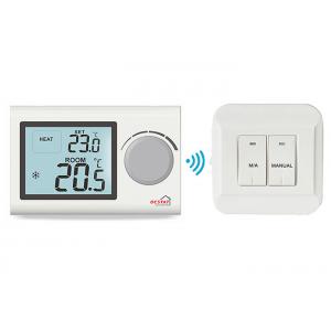 Water Heating System Wireless Digital Room Thermostat , Rf Boiler Heat Thermostat