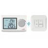 China Water Heating System Wireless Digital Room Thermostat , Rf Boiler Heat Thermostat wholesale