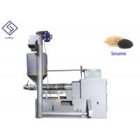 China Large Capacity Cold Pressed Oil Making Machine / Screw Type Oil Expeller ISO on sale