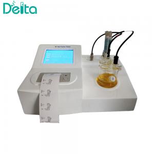 China KF PPM Level Titration Method Electric Oil Water Content Test Kit supplier