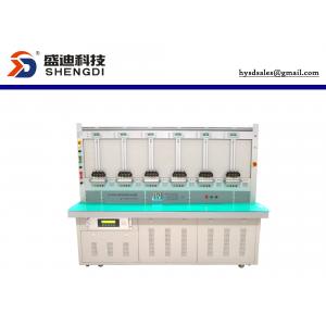 China 1 and 3 phase KWh meter test bench 6 position Accuracy class 0.05%, 57.7-460 Voltage 0-100 A current  45-65 Hz supplier