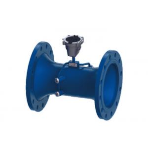 China Transit Time Type Ultrasonic Water Meter Agricultural With Built In Controller supplier
