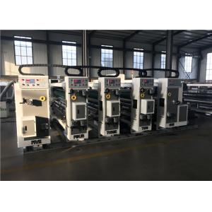 China Corrugated Paperboard Carton Machine , Ink Printing Die Cutting Machine supplier