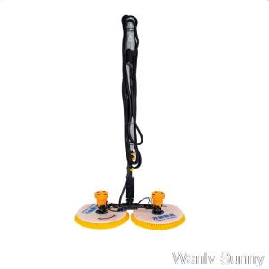 China Double-Head Rotary Solar Panel Cleaning Brush with Battery Supply and Customization wholesale
