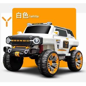 China 2023年 白色PP 四輪電気自動車 子供向け 四輪駆動車にアップグレード可能 supplier