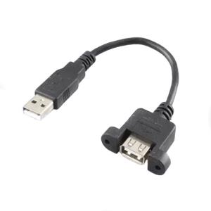 China Straight Data Communication Cable USB Type A Female To Male Length 100mm supplier