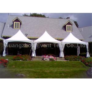 China Pagoda Luxury Pop Up Marquee Tent Pagoda Style White For Family Camping supplier