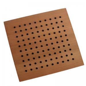 China 1220 mm*2440 mm Perforated Mineral Fiber Acoustical Ceiling Tiles Gypsum Boards supplier