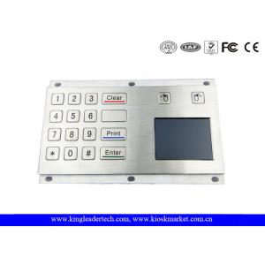 China Industrial Metal Numerical Keypad Touchpad for Harsh Envirement supplier