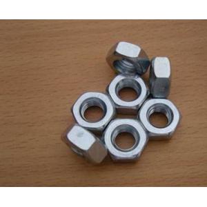 China GB / T41 - 2000 Galvanized Nylon Lock Nut , Fine Thread Heavy Jam Nuts Easy To Install wholesale