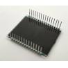 Small Size VA LCD Display with 3 Line 4 Digits Black Segment Screen and 6 O'clock Viewing Angle 30PIN