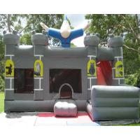 China Wizard Combo Slide Inflatable Commercial Bouncy Castles Anime Design 1 Year Warranty on sale