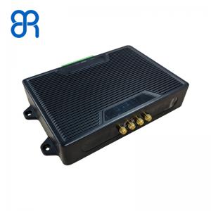 Fast Speed Long Range UHF RFID Fixed Reader 4 Port For Logistics Industry