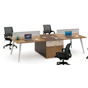 China modern 4 seater office table workstation furniture supplier