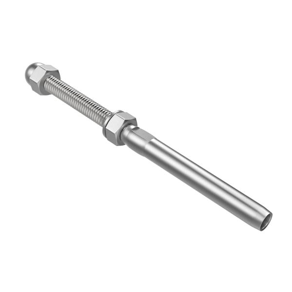 High Tensile Strength Swage Stud with Fatigue and Wind Rain Resistance for Cable Railing Hardware