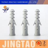 China elasticity Plastic Wall Plugs Shark Head type Expand Plugs ISO9001 on sale