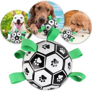 China 15cm TPU Dog Football Chew Toy Bite Resistant Interactive Pet Toys Dog Chew Toy supplier