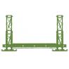 China Double rangée/couche de pont de construction de structures modulaires de pont provisoire wholesale