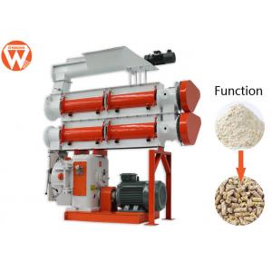 China Livestock Farm Feed Mill Pellet Machine / 10T/H 110Kw Animal Feed Processing Machine supplier