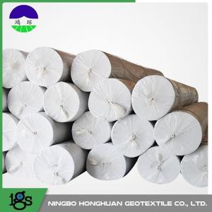 China Environmental Needle Punched Non Woven Geotextile Fabric 13.0kN/M Tensile Strength supplier