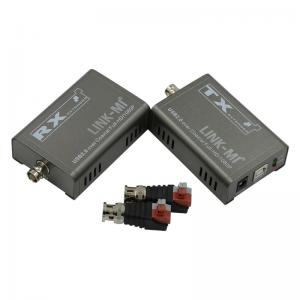 China 50M KVM Extender For Camera 1080P USB Extender Over Coaxial Cable Kvm Over Fiber supplier
