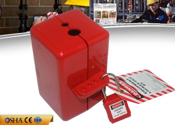 ZC-D31 Polystyrene Electrical Plug Lockout , 110V / 220V / 550V Plug Lock