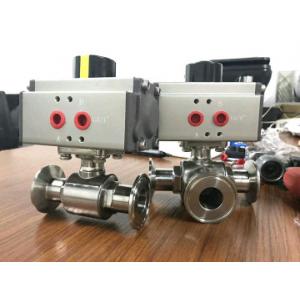 China ISO ATEX Certified Pneumatic Actuator Ball Valve supplier