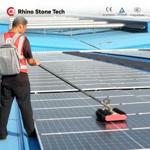 PV Solar Plate Cleaning Brush Farm Array Solar Panel Dust Cleaning System Splash Proof