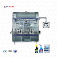 China Multi Head Disinfectant Glass Cleaner Dettol Foamy Liquid Chemail Product Bottle Filling Machine on sale