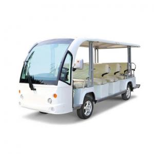 China 14 Seats Electric Minibus Sightseeing Shuttle Bus With 4 Wheels Electric Power supplier