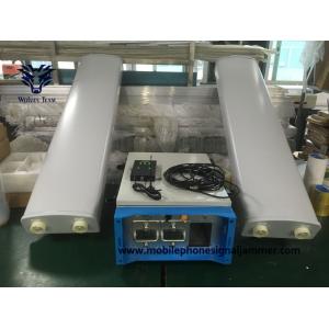China 20 - 3600 MHz Wide Band Customized Portable Bomb Vehicle Cell Phone Signal Jammer wholesale