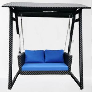 Luxury modern outdoor hanging chair aluminum hanging bed bench hotel garden patio swings hanging chair---3031
