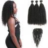 Authentic 9A Virgin Peruvian Remy Natural Wave Hair Kinky Curly CE Certification