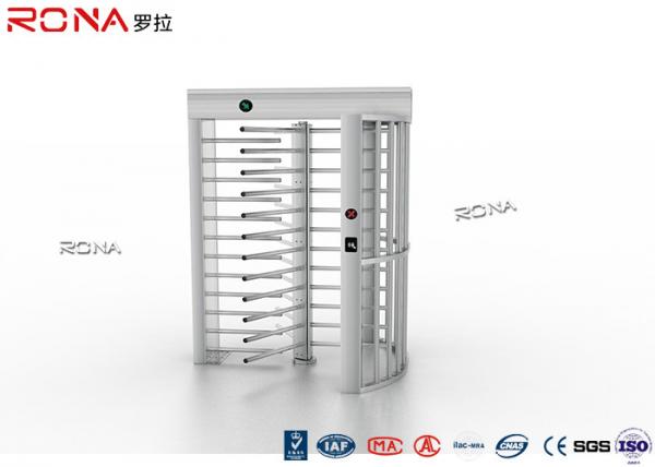 Security Baffle Gate Full High Turnstile 30 Persons / Minute For Prisons