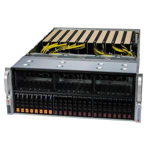 China Supermicro 4U Rackmount Server with 32 DDR4 DIMM Slots 1.2 TB SAS 10000Rpm and GPU Support wholesale