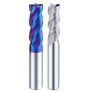 China CNC Coated Milling Cutter DLC Tungsten Carbide Flat End Mill supplier