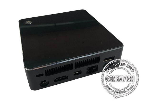 8th Generation i7 CPU Small PC Media Player Box Ultra Thin 3cm Thickness With