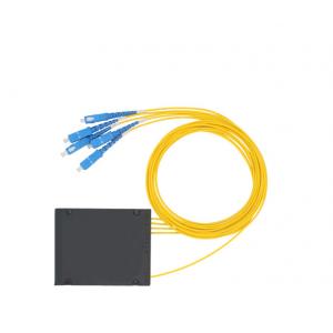 1 X 2 / 4 / 32 FWDM / CWDM Fiber Optic Splitter SC Connector PLC 3 Years Warranty