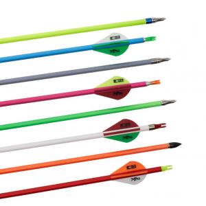 Fluorescent Red/Orange/Green/Blue/White/Gray/pink Color Carbon arrows in Spine 400/50/600/700/800/1000
