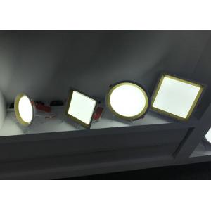 China 90Lm/W Anti Glare LED Slim Panel Light 24W / LED Flat Panel Ceiling Lights supplier